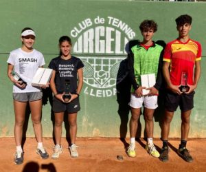CARLA VÁZQUEZ I VALENTÍN GONZÁLEZ, CAMPIONS AL TENNIS EUROPE SUB 16 DEL TENNIS URGELL