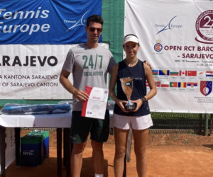 CARLA VÁZQUEZ, FINALISTA DEL TENNIS EUROPE SUB 16 DE SARAJEVO